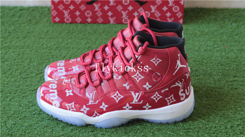 Air Jordan 11 Gym Red x Supreme